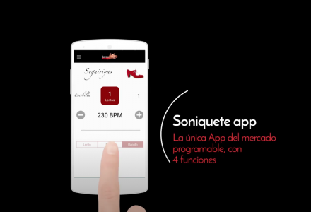 Vídeo explicativo de una app de flamenco